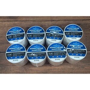 Set of 8 Silver Defender Antimicrobial Tape Always Clean Always On 4" x 60 ft